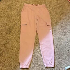 New Balance Blush Pink Cargo Joggers - Size 14/16